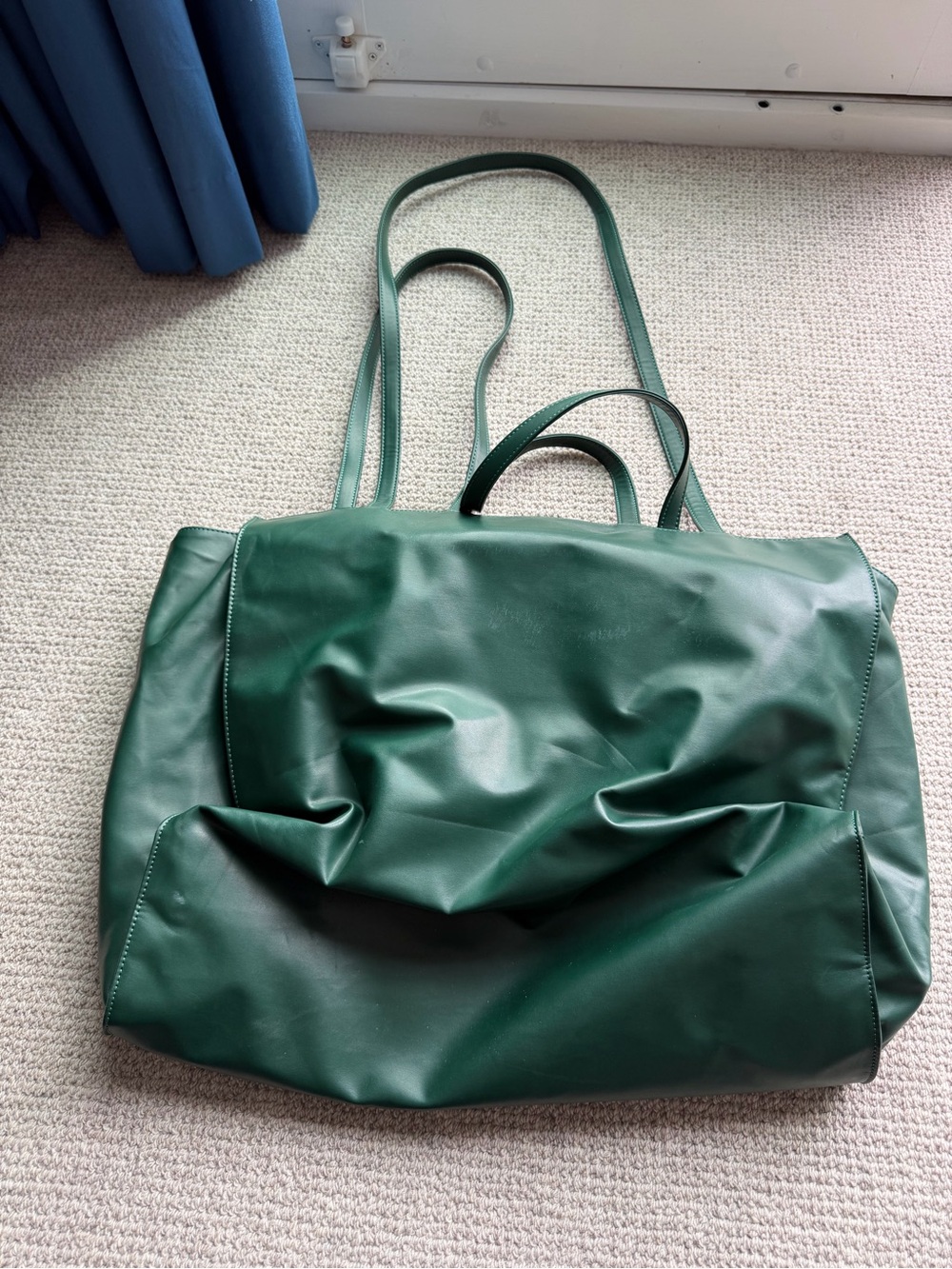 Telfar Large Shopping Bag - Dark Olive - Picture 2 of 11